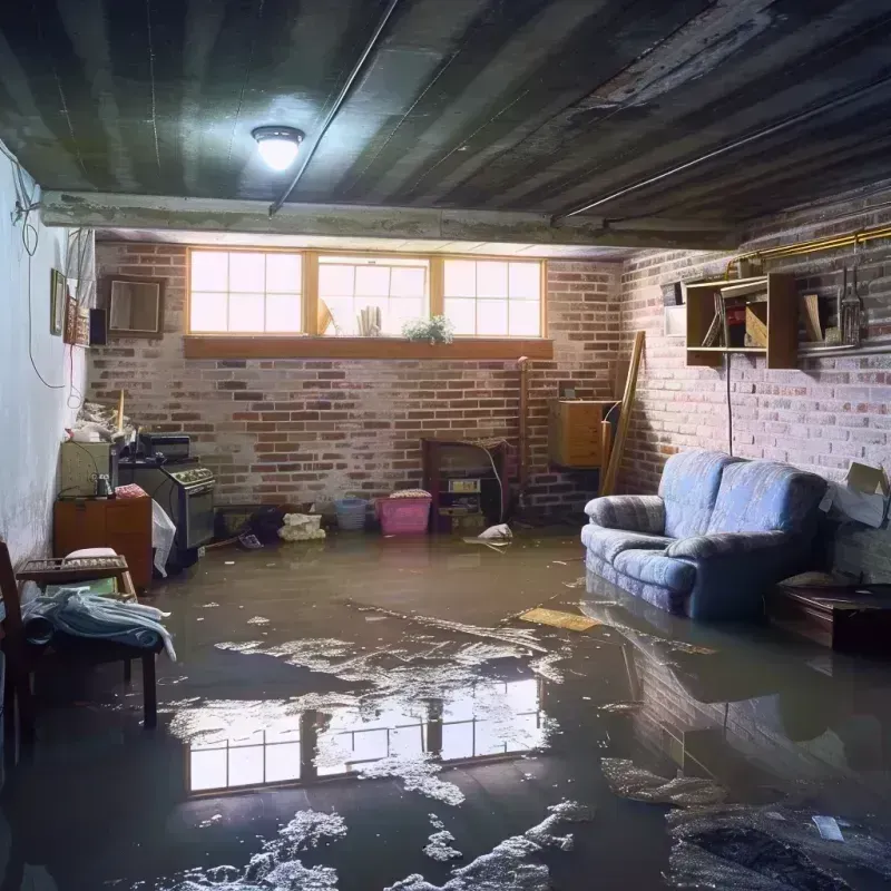 Flooded Basement Cleanup in Brookhaven, WV